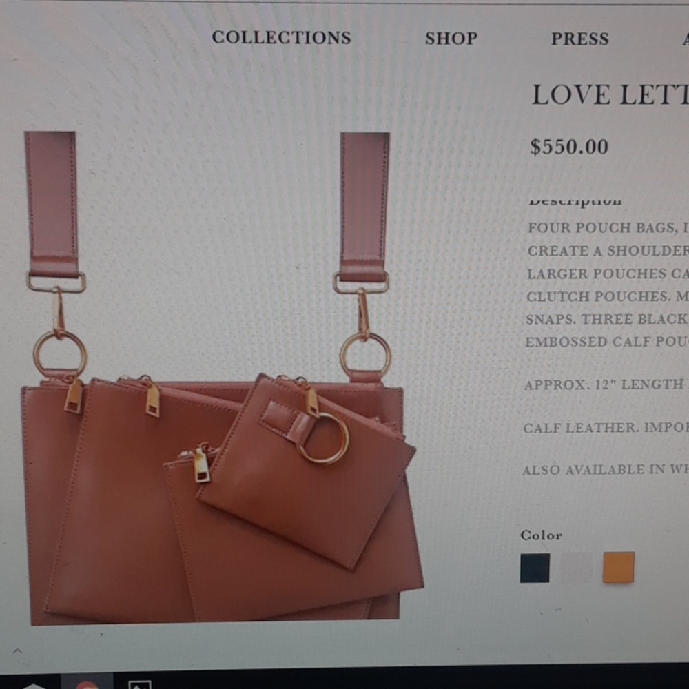 Han Wen Love Letter Bag